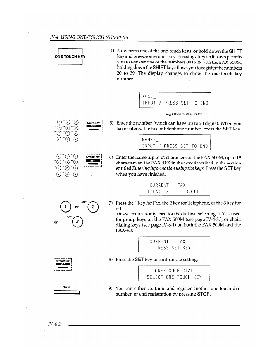 Brother Fax-410M User Manual | Page 78 / 164