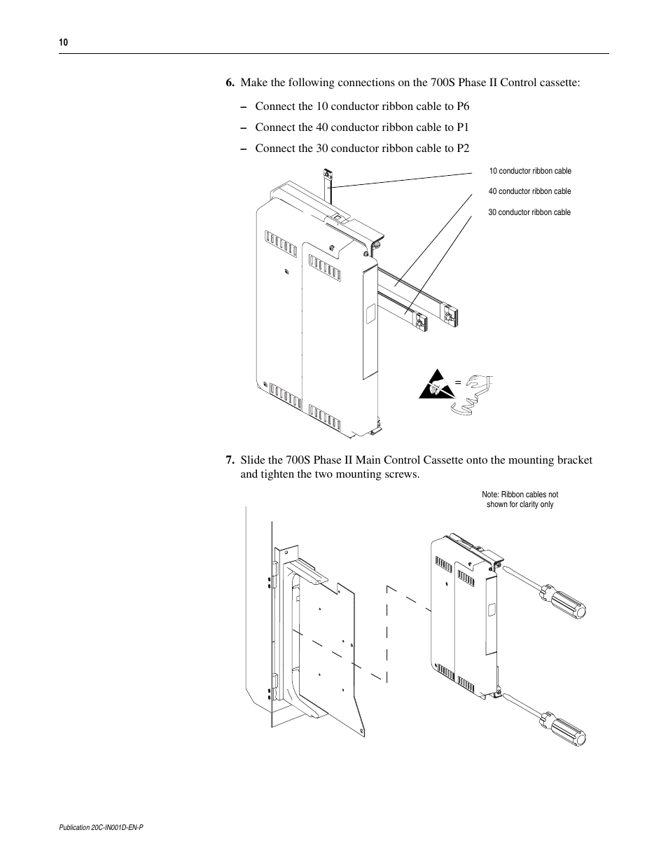 Rockwell Automation 20D PowerFlex 700H to 700S Phase II Control Conversion (Frames 9...14) User Manual | Page 10 / 42