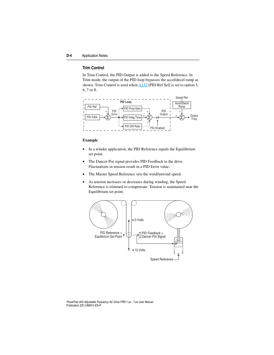 Rockwell Automation 22C PowerFlex 400 AC Drive FRN 1.xx - 7.xx User Manual | Page 180 / 218