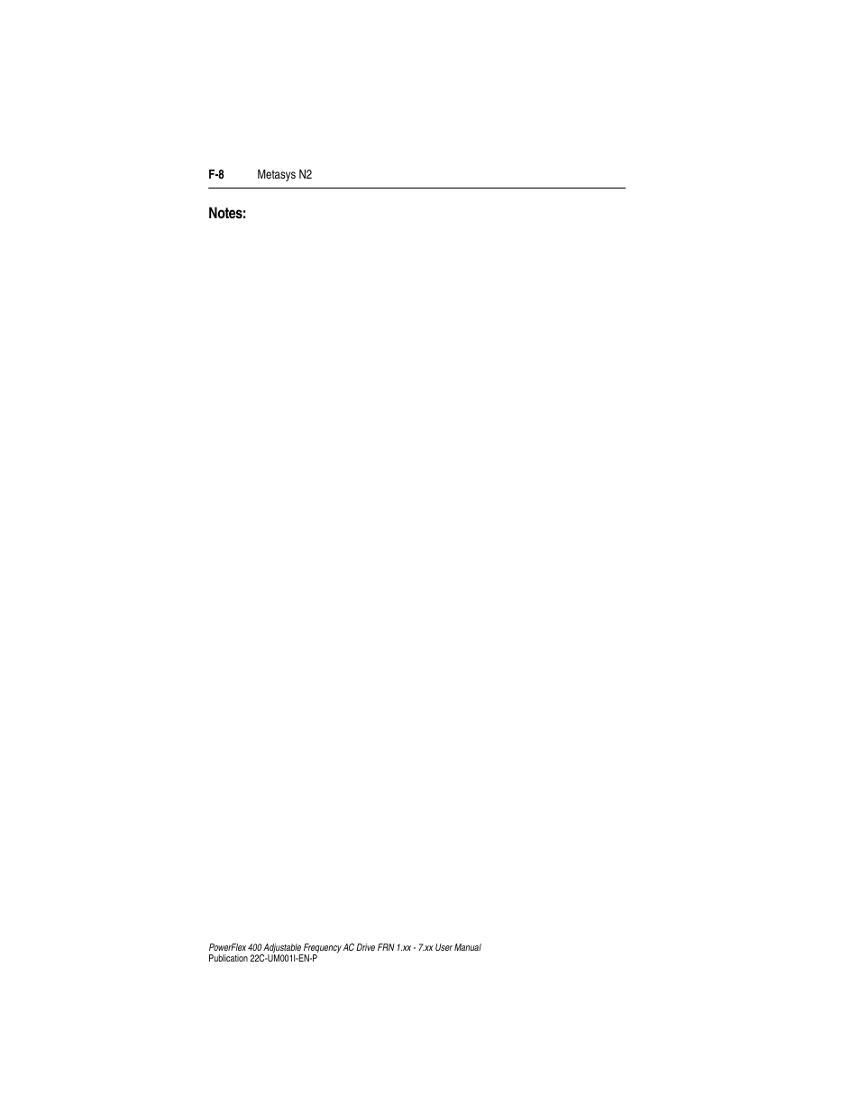 Rockwell Automation 22C PowerFlex 400 AC Drive FRN 1.xx - 7.xx User Manual | Page 204 / 218