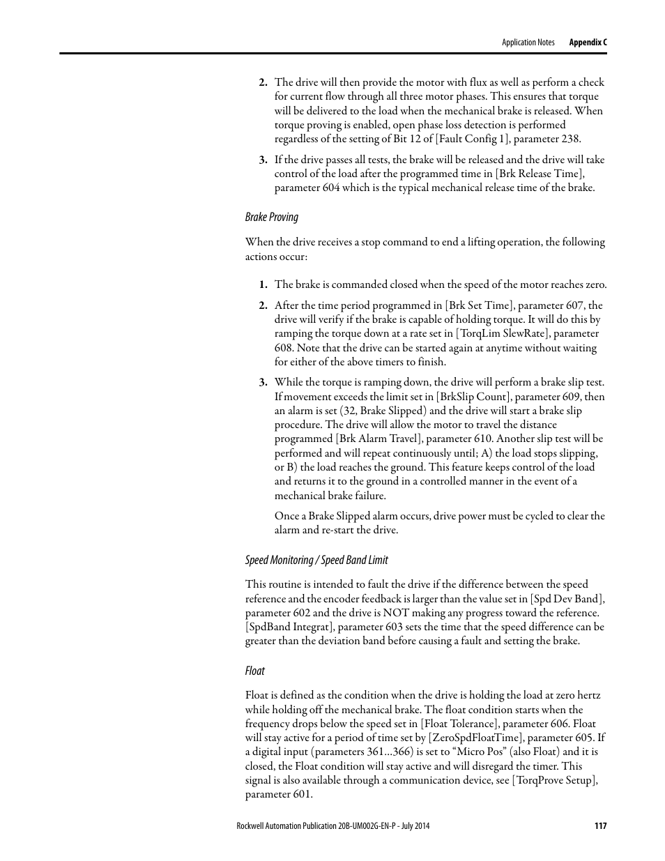 Rockwell Automation 20B PowerFlex 700 AC Drives Vector Control (v4.001 and up) User Manual | Page 117 / 166