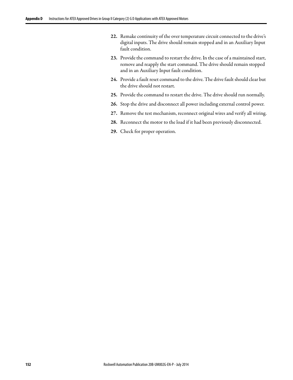 Rockwell Automation 20B PowerFlex 700 AC Drives Vector Control (v4.001 and up) User Manual | Page 152 / 166