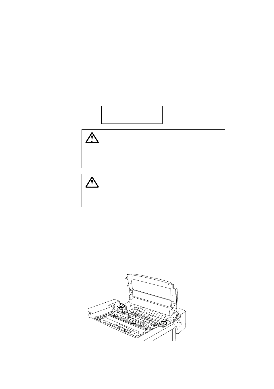 Fusing unit, Fusing unit 5-18, Warning | Brother HL-3400CN Series User Manual | Page 175 / 280