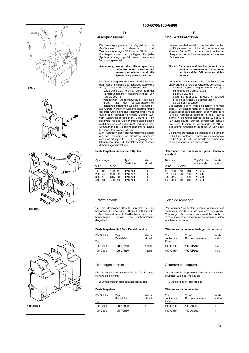 13 d | Rockwell Automation 100 G550...G860 Contactors User Manual | Page 13 / 16