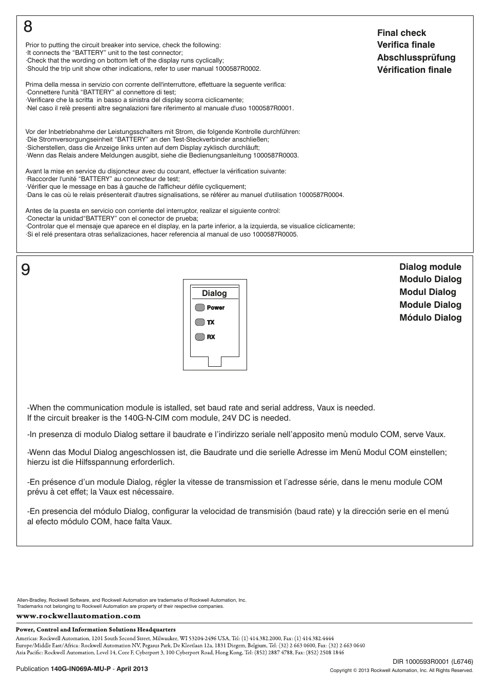 Rockwell Automation 140G-Nx_NSx LSIG-MM Getting Started User Manual | Page 6 / 6