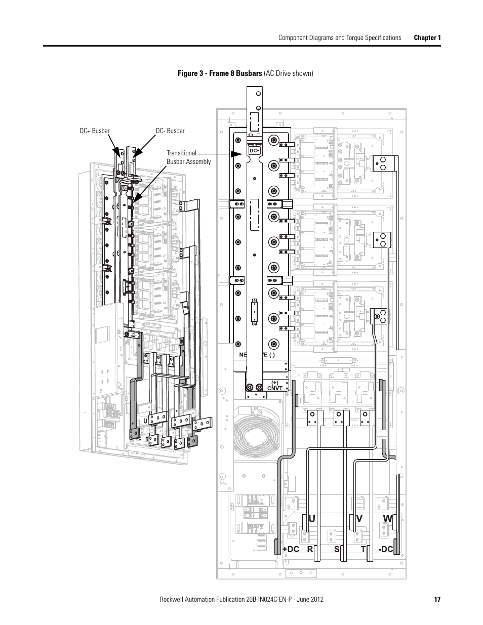 Rockwell Automation 20B PowerFlex 700 Drive Components Replacement - Frame 8 User Manual | Page 17 / 76