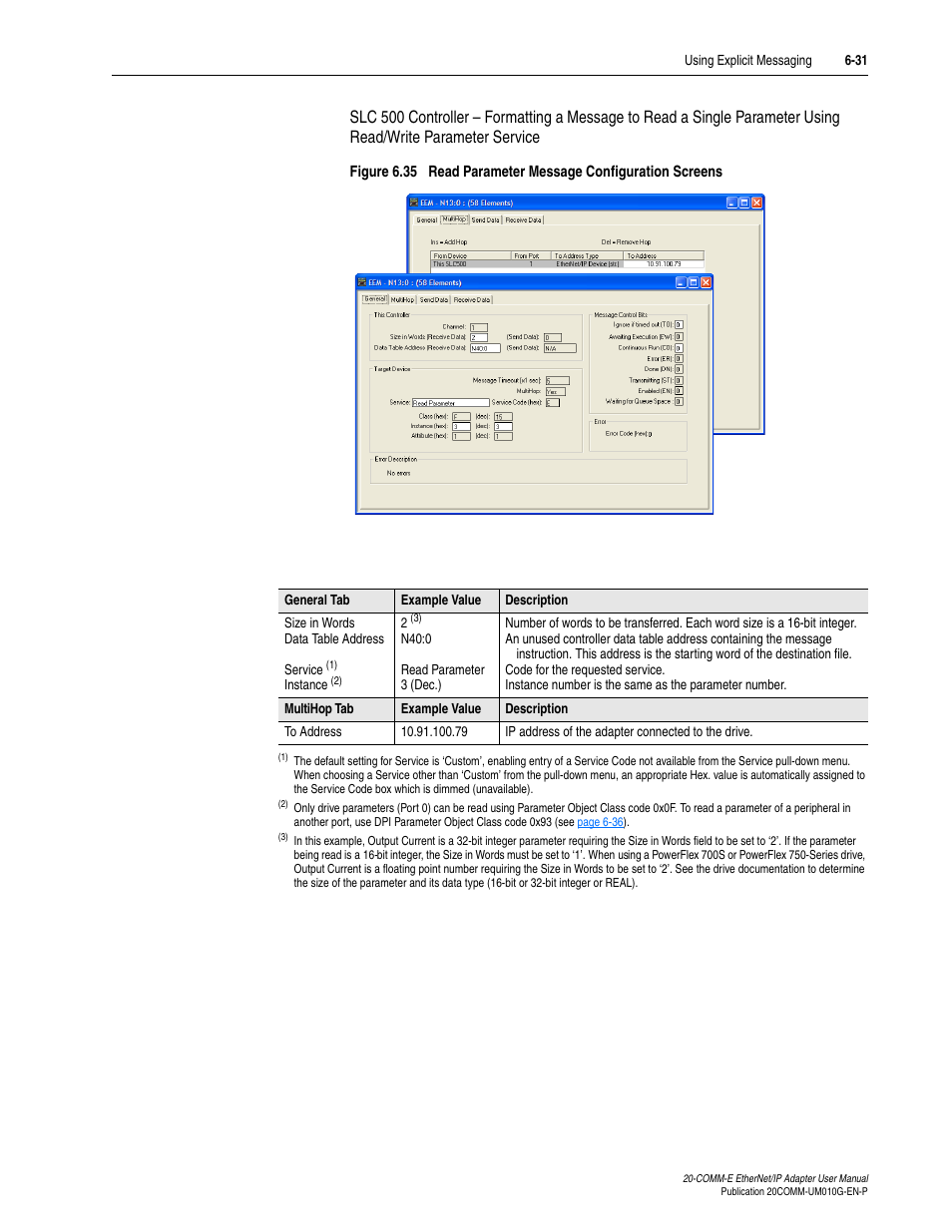 Rockwell Automation 20-COMM-E PowerFlex EtherNet/IP Adapter User Manual | Page 157 / 296