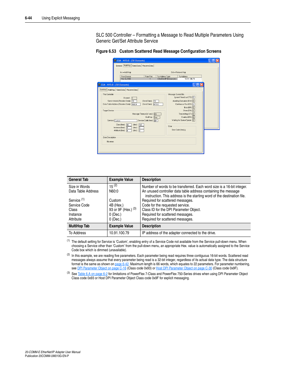 Rockwell Automation 20-COMM-E PowerFlex EtherNet/IP Adapter User Manual | Page 170 / 296