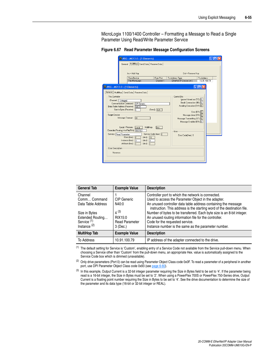 Rockwell Automation 20-COMM-E PowerFlex EtherNet/IP Adapter User Manual | Page 181 / 296
