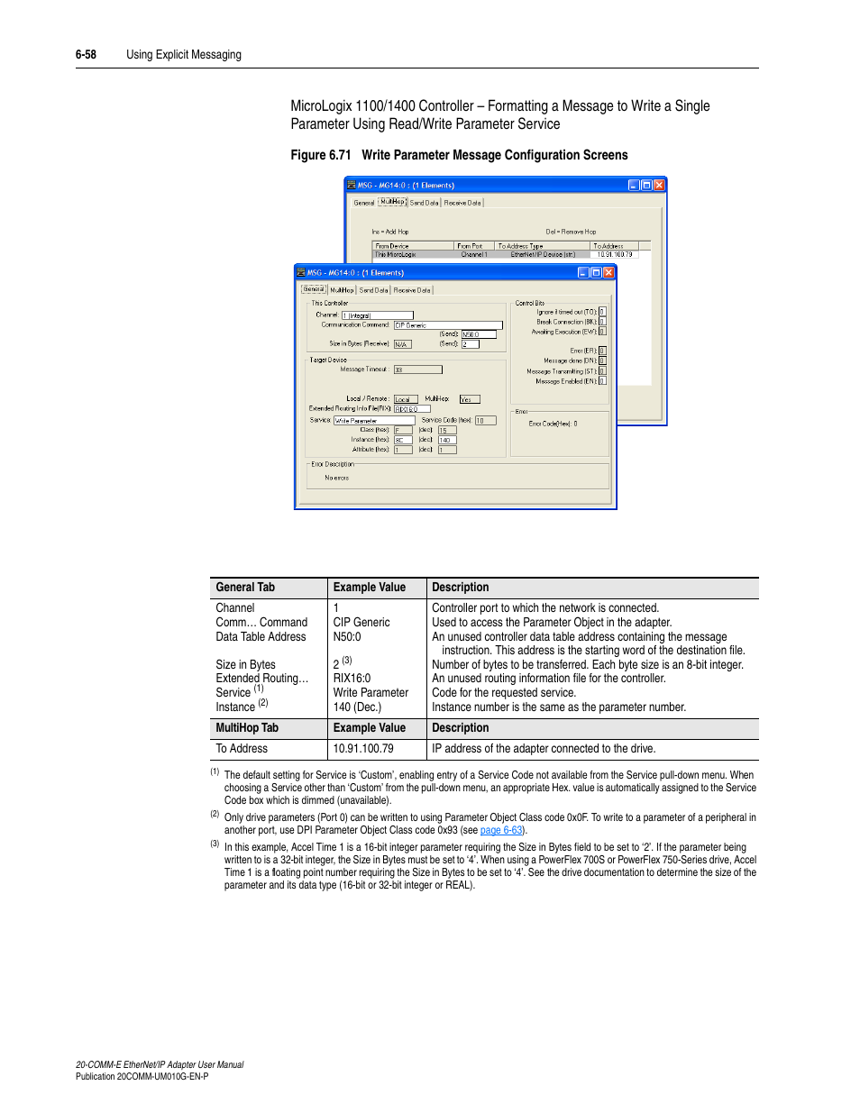 Rockwell Automation 20-COMM-E PowerFlex EtherNet/IP Adapter User Manual | Page 184 / 296