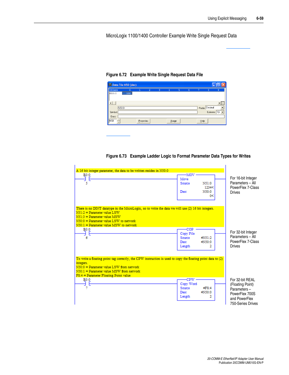 Rockwell Automation 20-COMM-E PowerFlex EtherNet/IP Adapter User Manual | Page 185 / 296