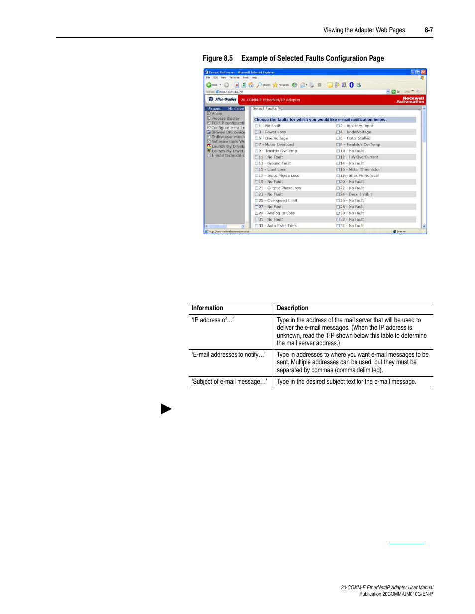 Figure 8.5 | Rockwell Automation 20-COMM-E PowerFlex EtherNet/IP Adapter User Manual | Page 215 / 296