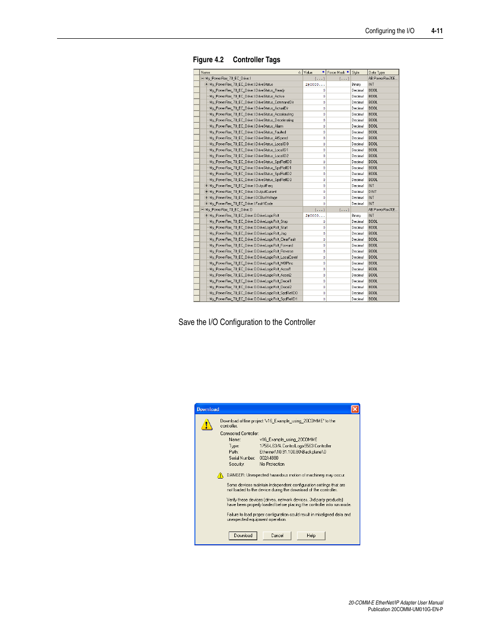 Rockwell Automation 20-COMM-E PowerFlex EtherNet/IP Adapter User Manual | Page 57 / 296