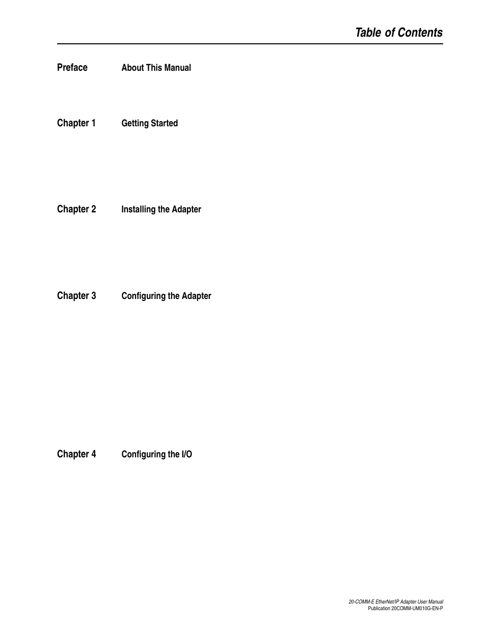 Rockwell Automation 20-COMM-E PowerFlex EtherNet/IP Adapter User Manual | Page 7 / 296