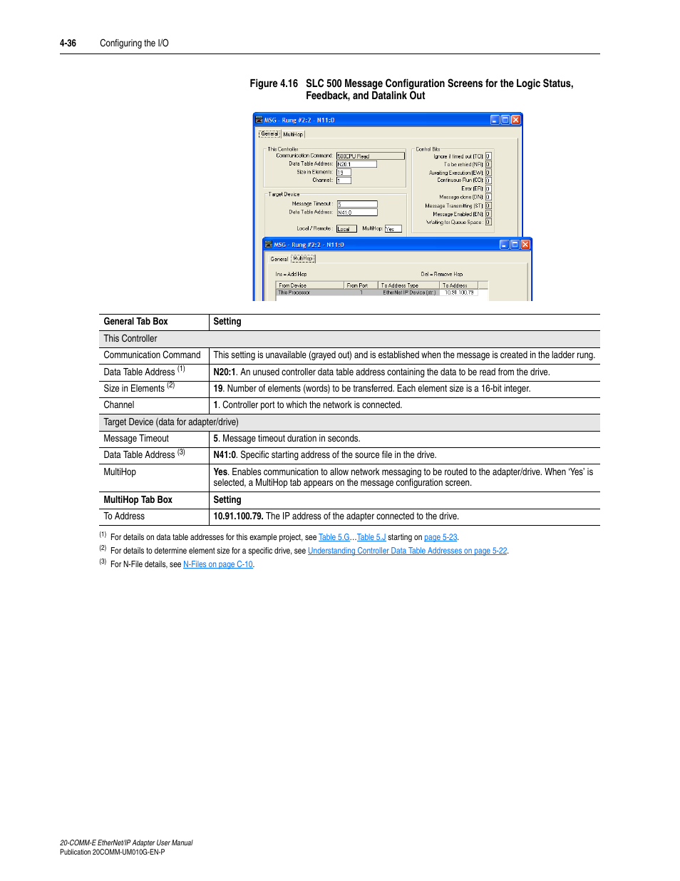 Figure 4.16 | Rockwell Automation 20-COMM-E PowerFlex EtherNet/IP Adapter User Manual | Page 82 / 296