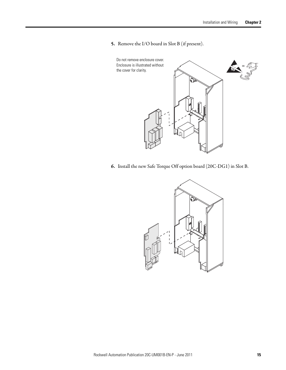 Rockwell Automation 20C-DG01 PowerFlex 700H AC Drive Safe Torque Off Option User Manual | Page 15 / 28