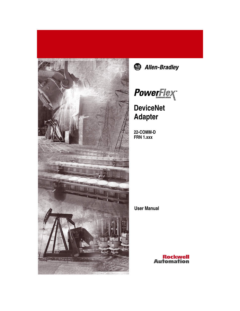 Rockwell Automation 22-COMM-D DeviceNet Adapter User Manual | 140 pages