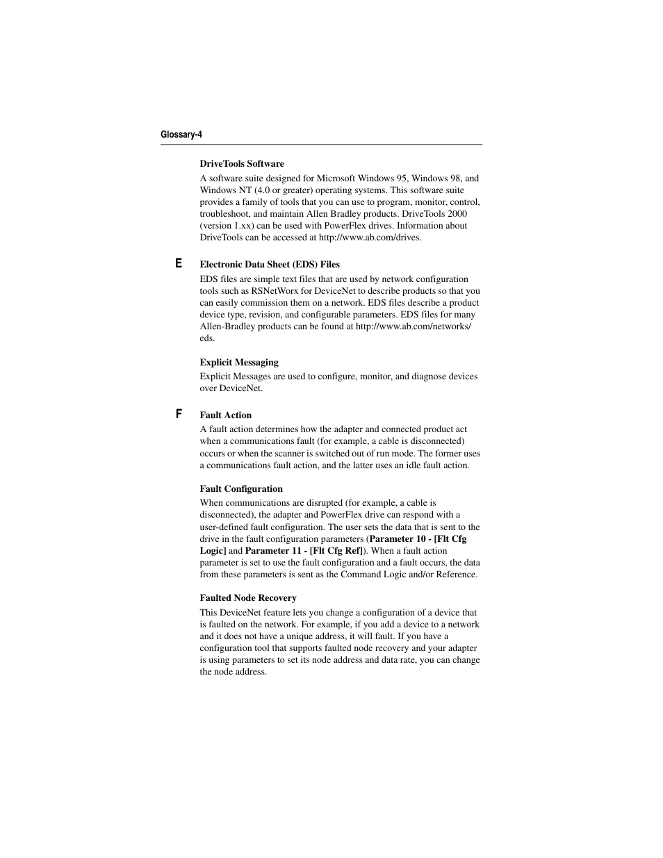 Rockwell Automation 22-COMM-D DeviceNet Adapter User Manual | Page 128 / 140