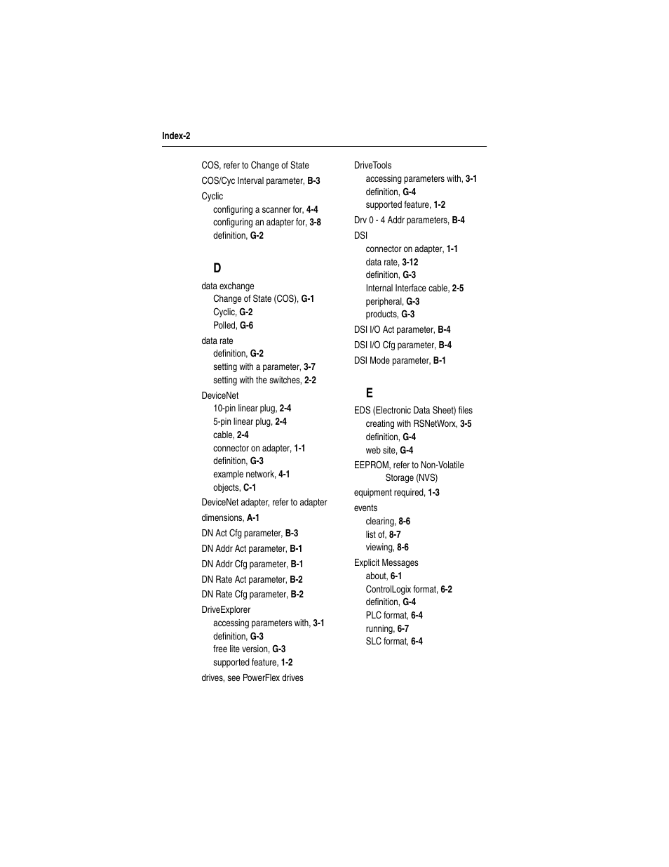 Rockwell Automation 22-COMM-D DeviceNet Adapter User Manual | Page 134 / 140