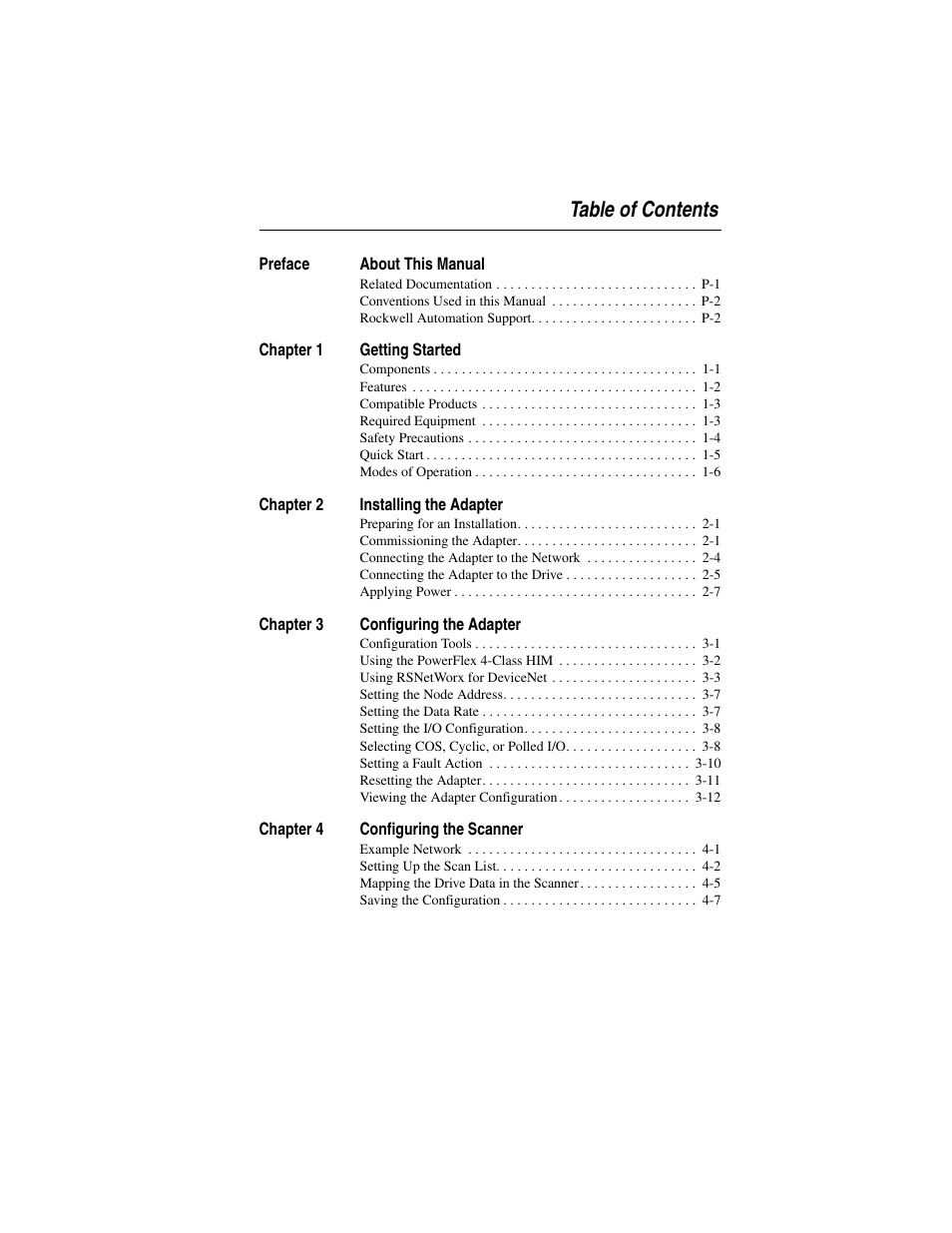Rockwell Automation 22-COMM-D DeviceNet Adapter User Manual | Page 5 / 140