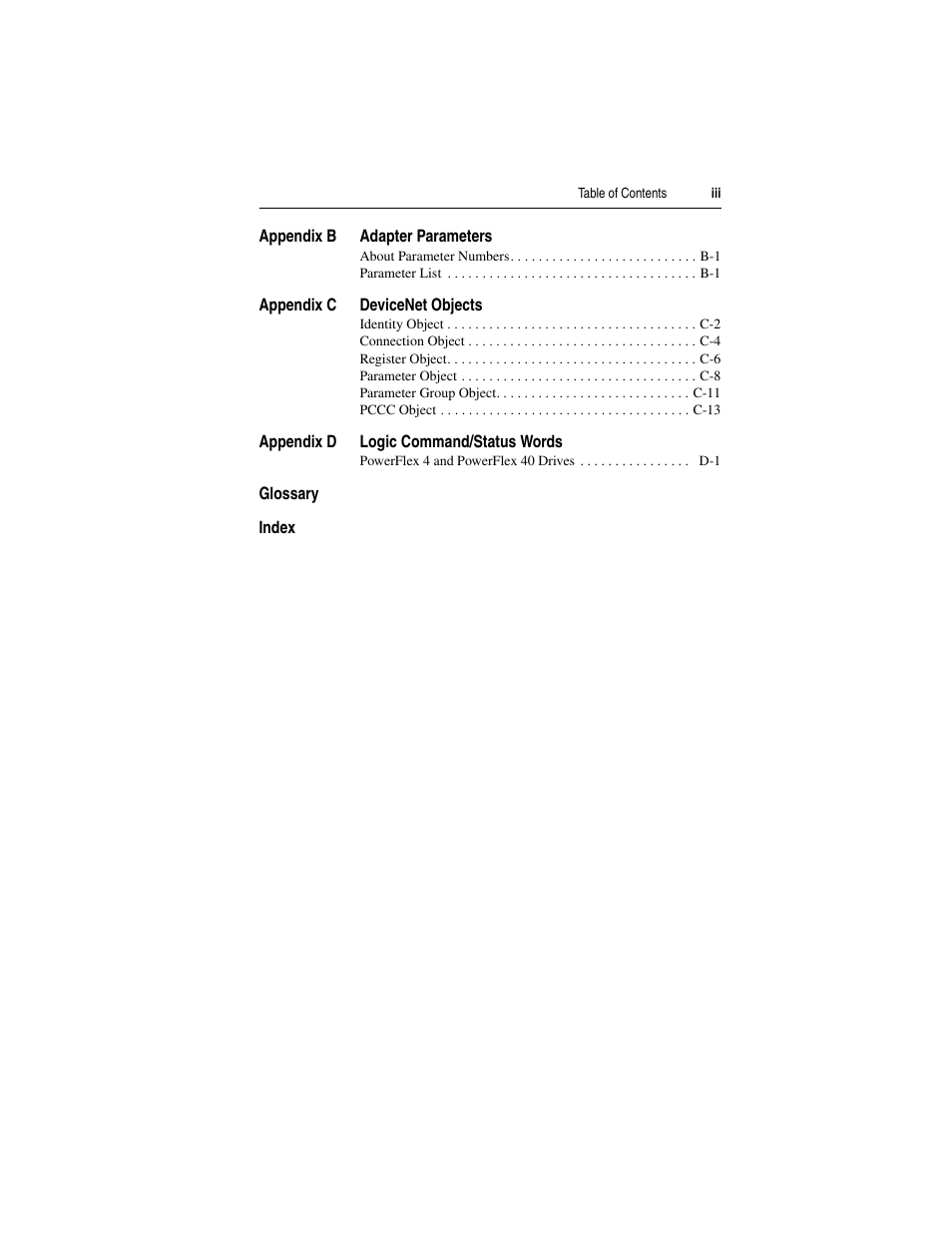 Rockwell Automation 22-COMM-D DeviceNet Adapter User Manual | Page 7 / 140
