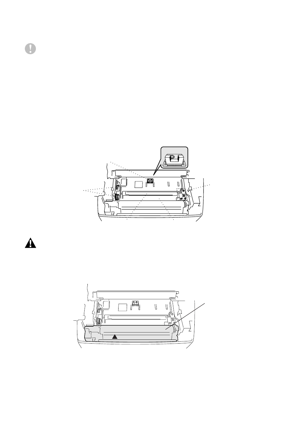 Cleaning the printer, Cleaning the printer -24, 24 and | Cleaning the, Printer | Brother MFC 4300 User Manual | Page 144 / 174