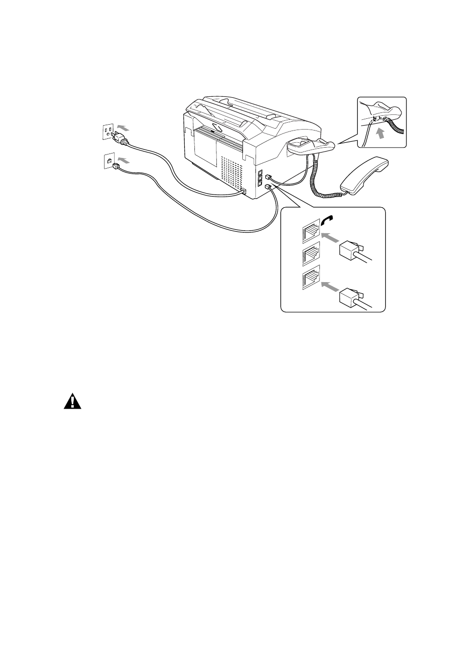 Setting up the mfc, Setting up the mfc -5 | Brother MFC 4300 User Manual | Page 27 / 174