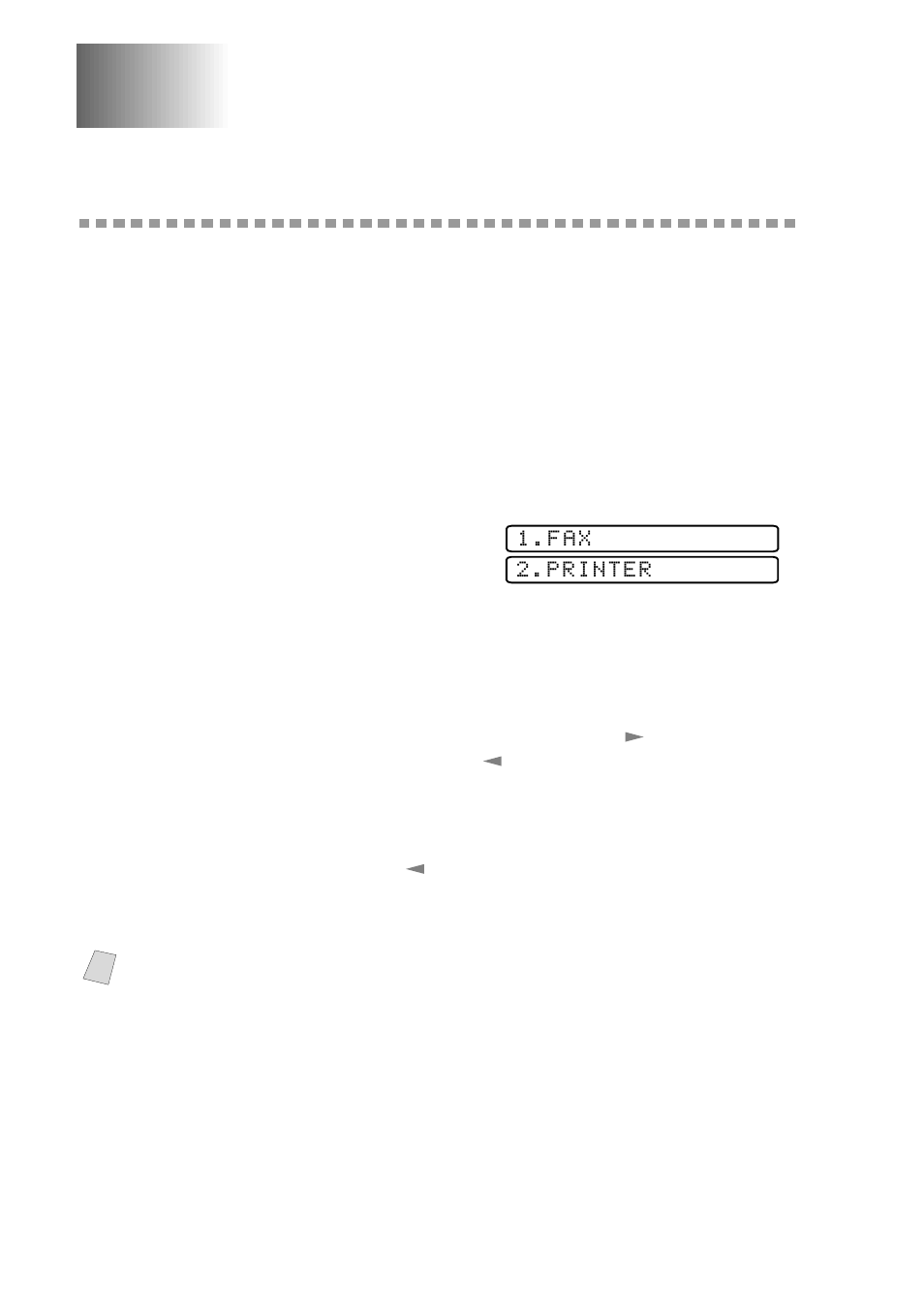 On-screen programming, User-friendly programming, Function mode | On-screen programming -1, User-friendly programming -1, Function mode -1 | Brother MFC 4300 User Manual | Page 36 / 174