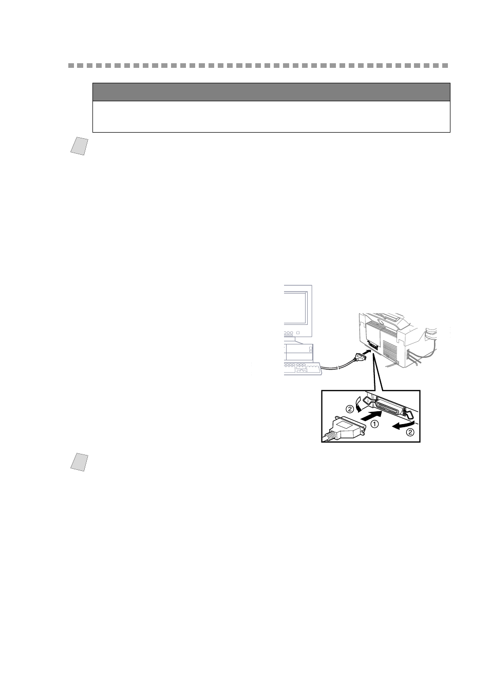 Connecting the brother machine to your pc, Connecting the brother machine to your pc -2 | Brother MFC 4300 User Manual | Page 89 / 174