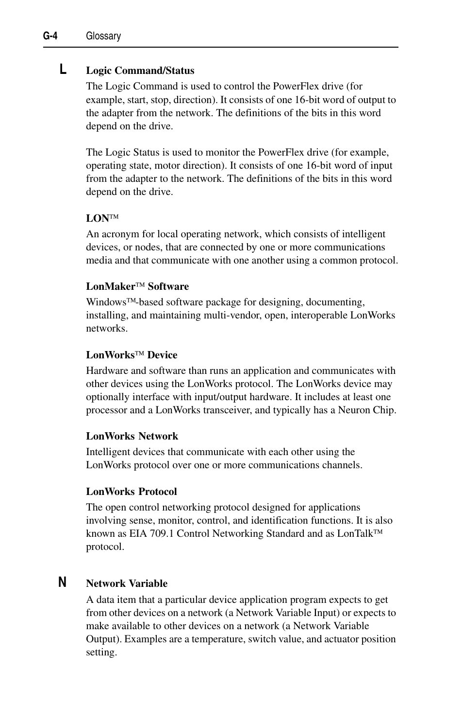 Rockwell Automation 22-COMM-L LonWorks Adapter User Manual | Page 68 / 80