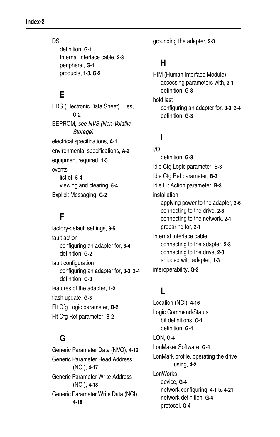 Rockwell Automation 22-COMM-L LonWorks Adapter User Manual | Page 72 / 80