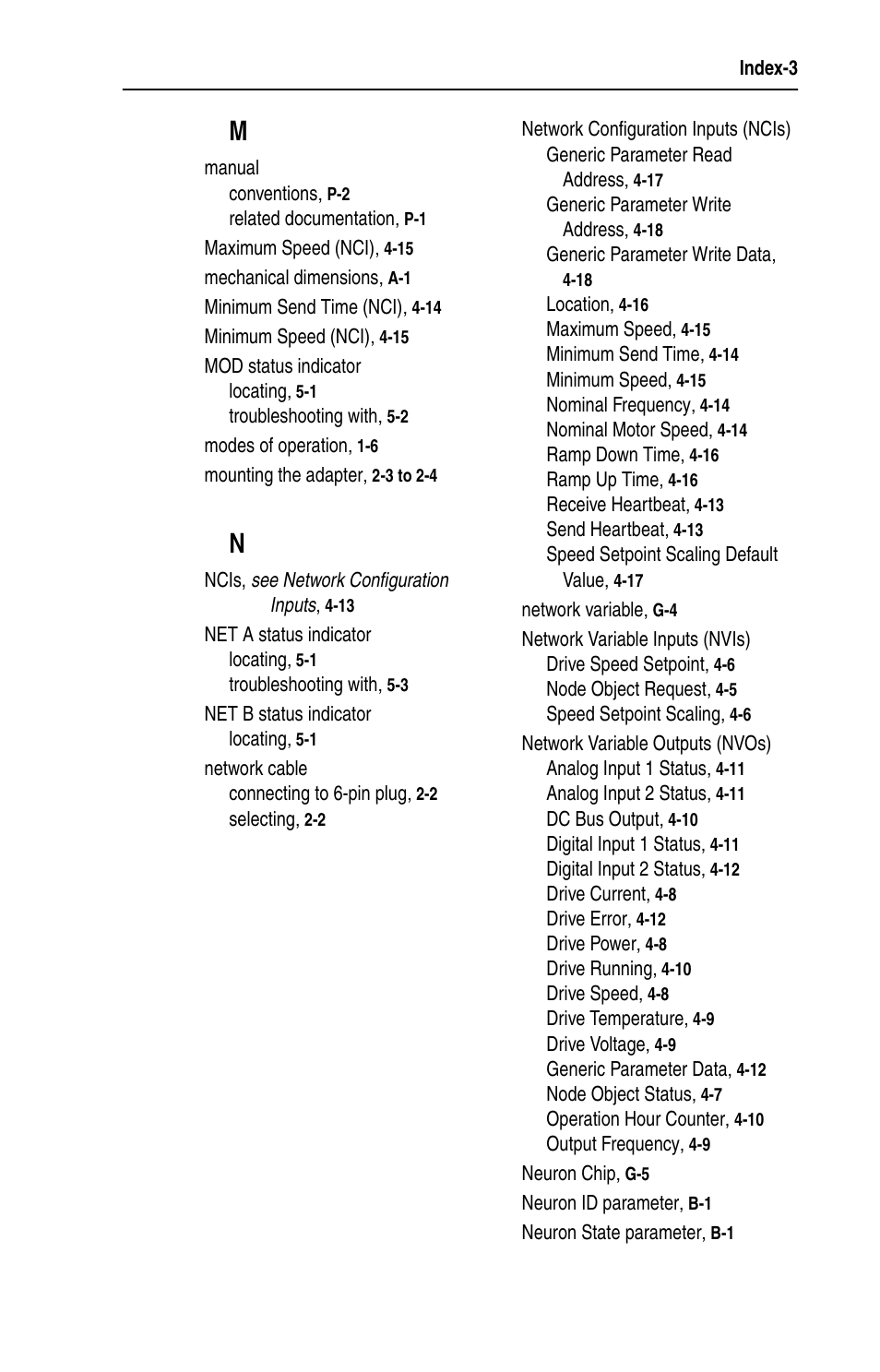 Rockwell Automation 22-COMM-L LonWorks Adapter User Manual | Page 73 / 80