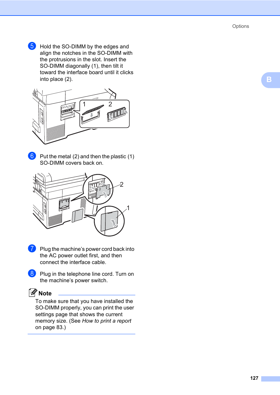 Brother Fax Machine/Multi-Function Center MFC-9125CN User Manual | Page 143 / 267