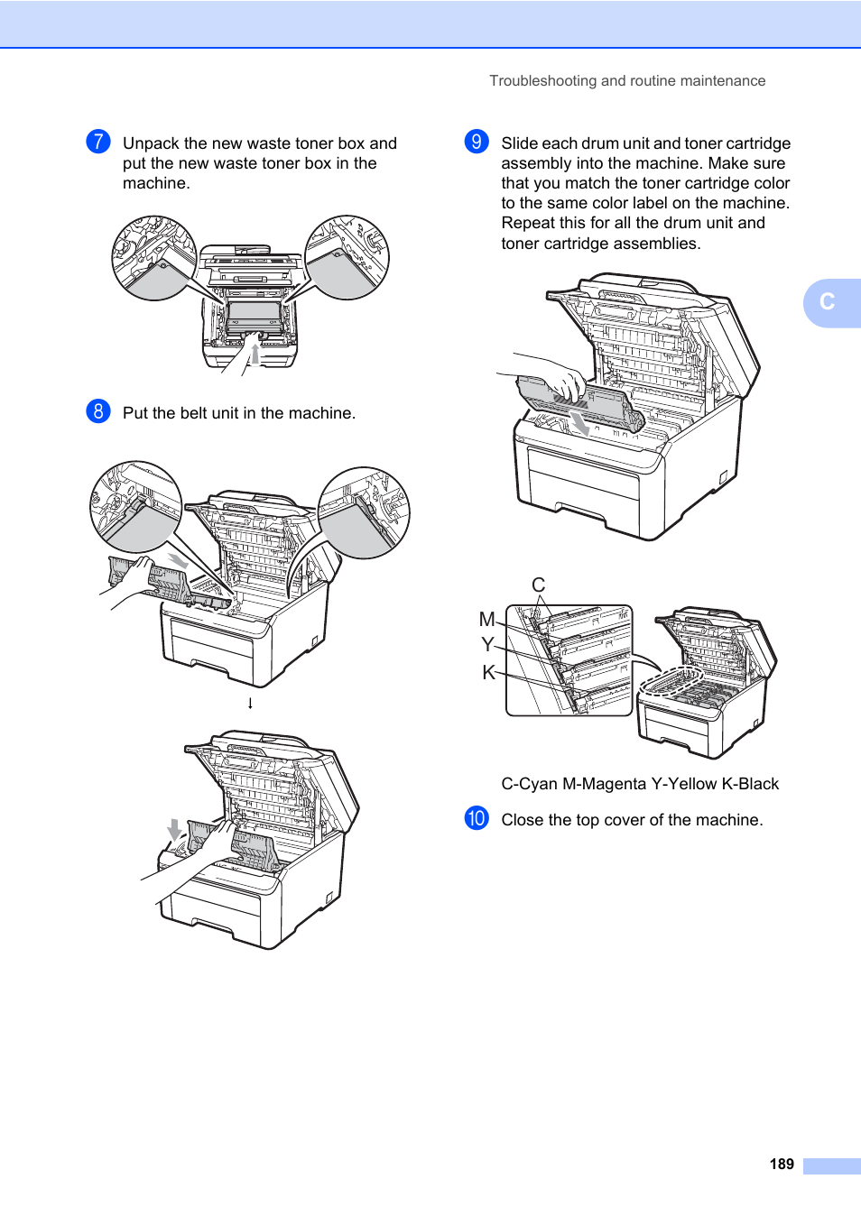 Ky m c | Brother Fax Machine/Multi-Function Center MFC-9125CN User Manual | Page 205 / 267
