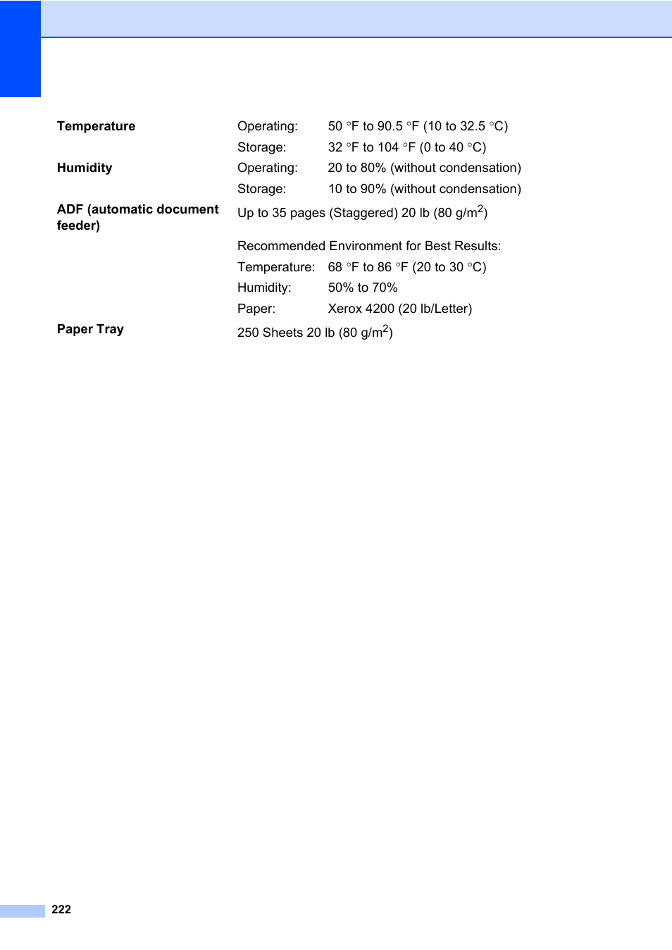 Brother Fax Machine/Multi-Function Center MFC-9125CN User Manual | Page 238 / 267