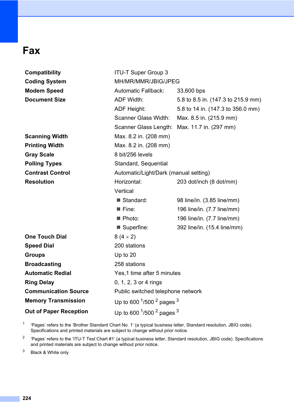 Brother Fax Machine/Multi-Function Center MFC-9125CN User Manual | Page 240 / 267