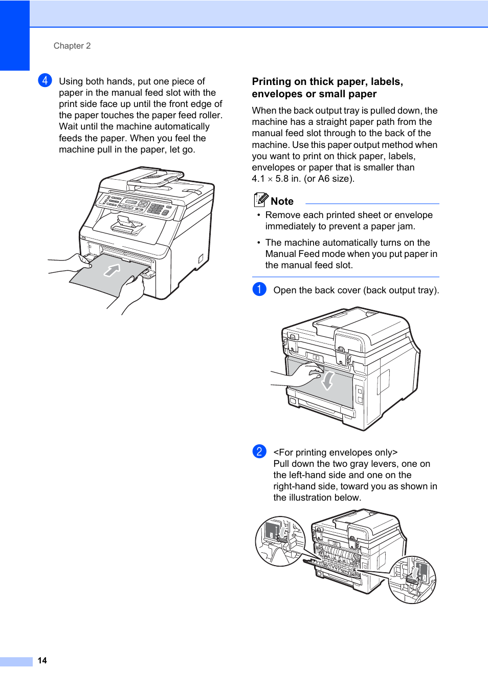 Brother Fax Machine/Multi-Function Center MFC-9125CN User Manual | Page 30 / 267