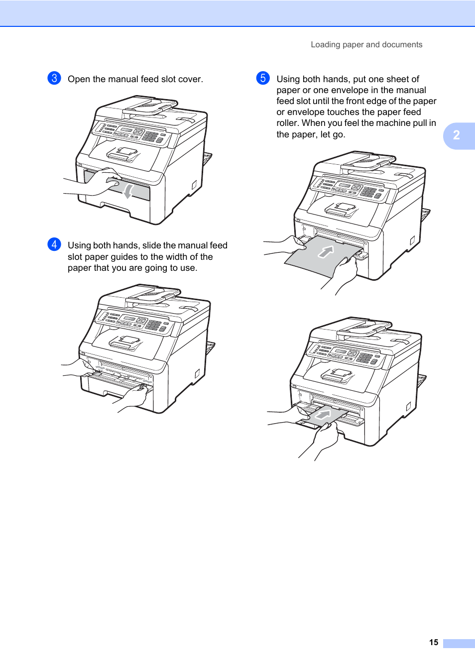 Brother Fax Machine/Multi-Function Center MFC-9125CN User Manual | Page 31 / 267