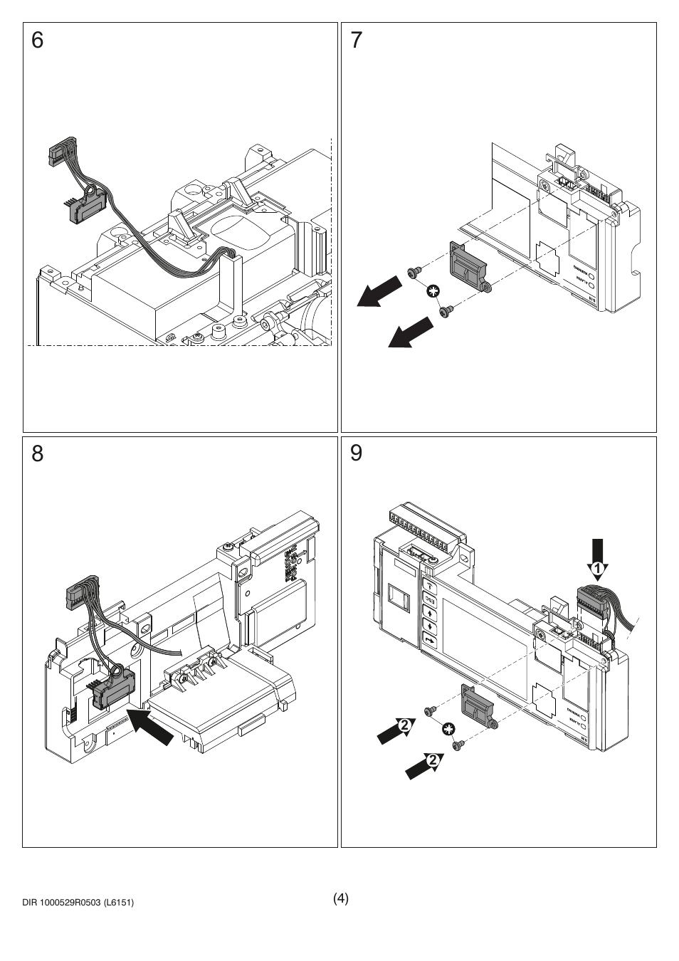 Rockwell Automation 140G-NTK-E12 LSIG-MM Trip Unit Installation User Manual | Page 4 / 12