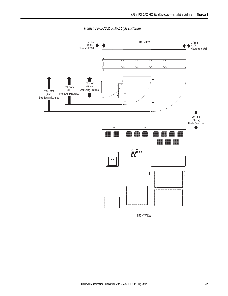 Rockwell Automation 20Y PowerFlex Active Front End User Manual | Page 27 / 170