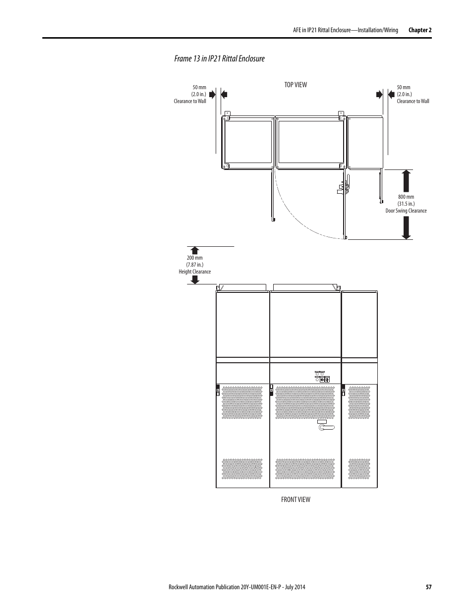 Rockwell Automation 20Y PowerFlex Active Front End User Manual | Page 57 / 170