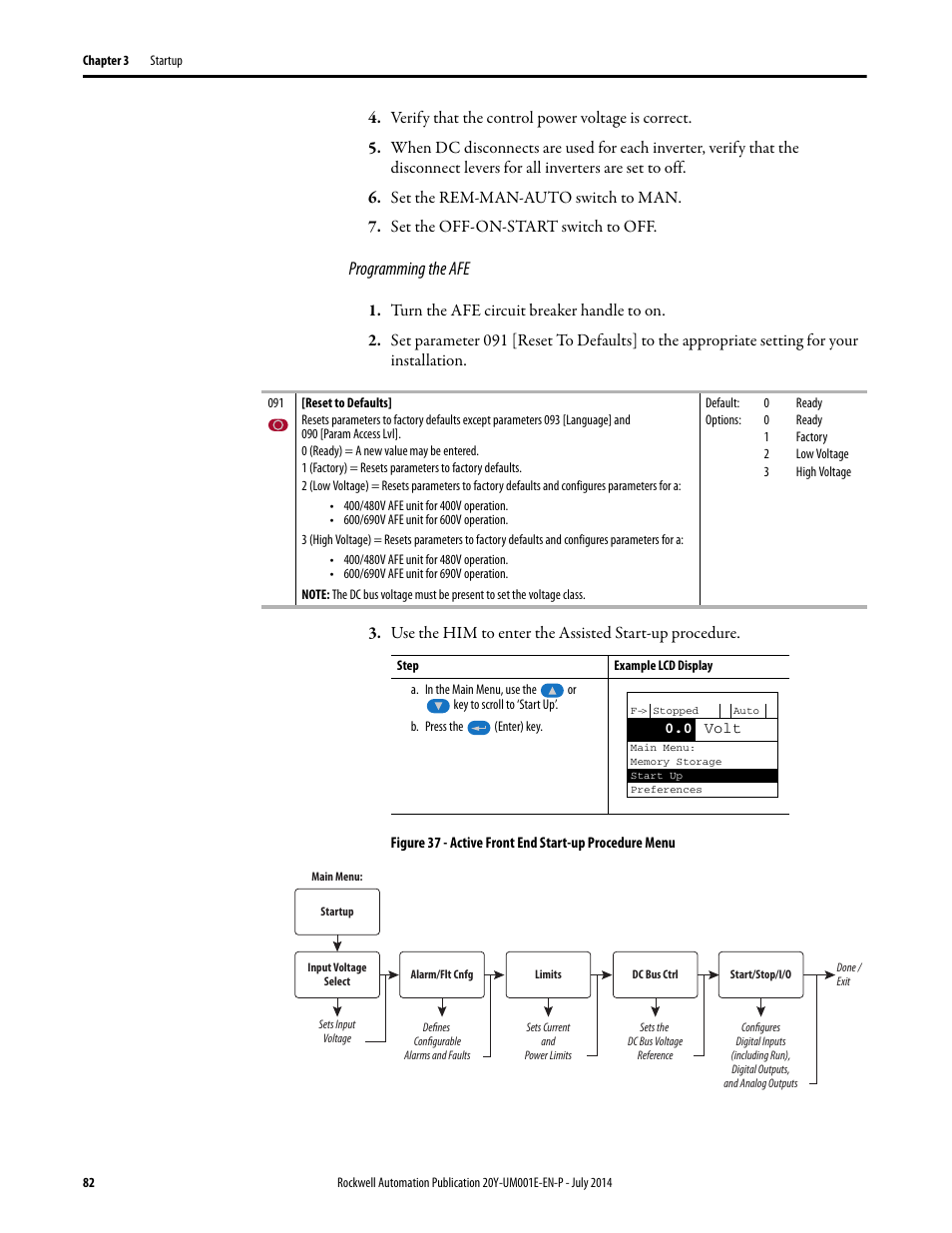 Rockwell Automation 20Y PowerFlex Active Front End User Manual | Page 82 / 170