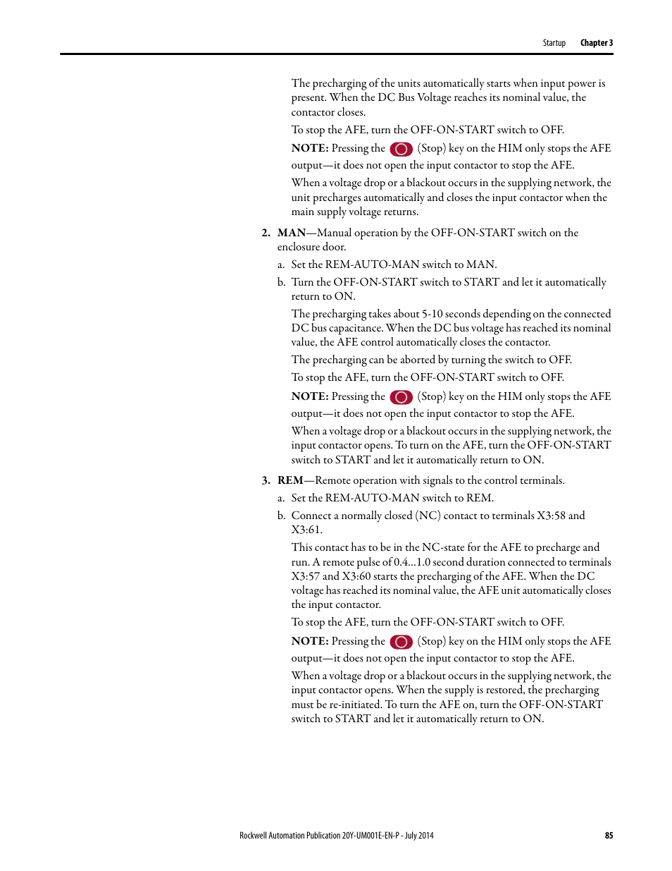 Rockwell Automation 20Y PowerFlex Active Front End User Manual | Page 85 / 170