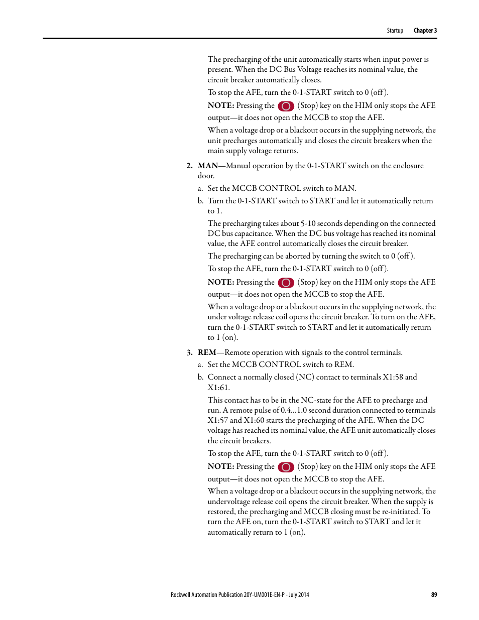 Rockwell Automation 20Y PowerFlex Active Front End User Manual | Page 89 / 170