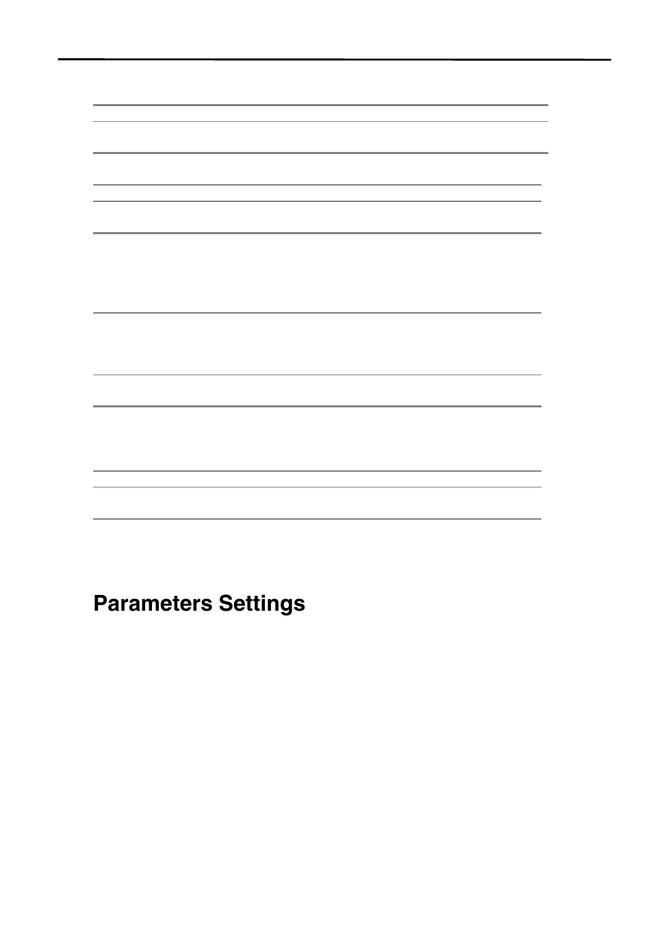 Parameter settings, Parameters settings | Rockwell Automation 22A PowerFlex 4 Custom Firmware Instructions - Option DA User Manual | Page 2 / 4