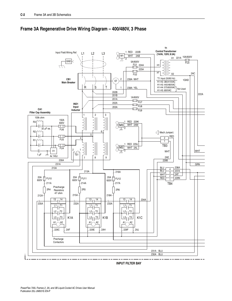 Rockwell Automation 20L PowerFlex 700L Liquid-Cooled Adjustable Frequency AC Drive User Manual | Page 132 / 156