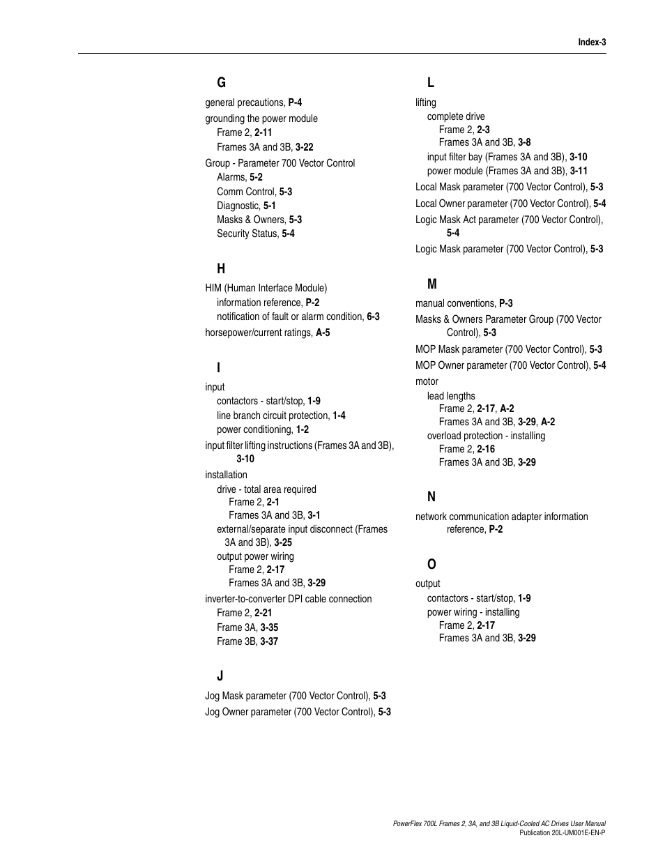 Rockwell Automation 20L PowerFlex 700L Liquid-Cooled Adjustable Frequency AC Drive User Manual | Page 151 / 156