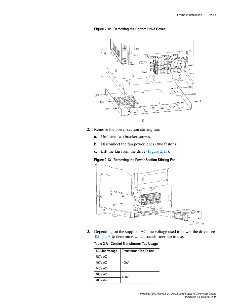 Figure 2.12 | Rockwell Automation 20L PowerFlex 700L Liquid-Cooled Adjustable Frequency AC Drive User Manual | Page 39 / 156