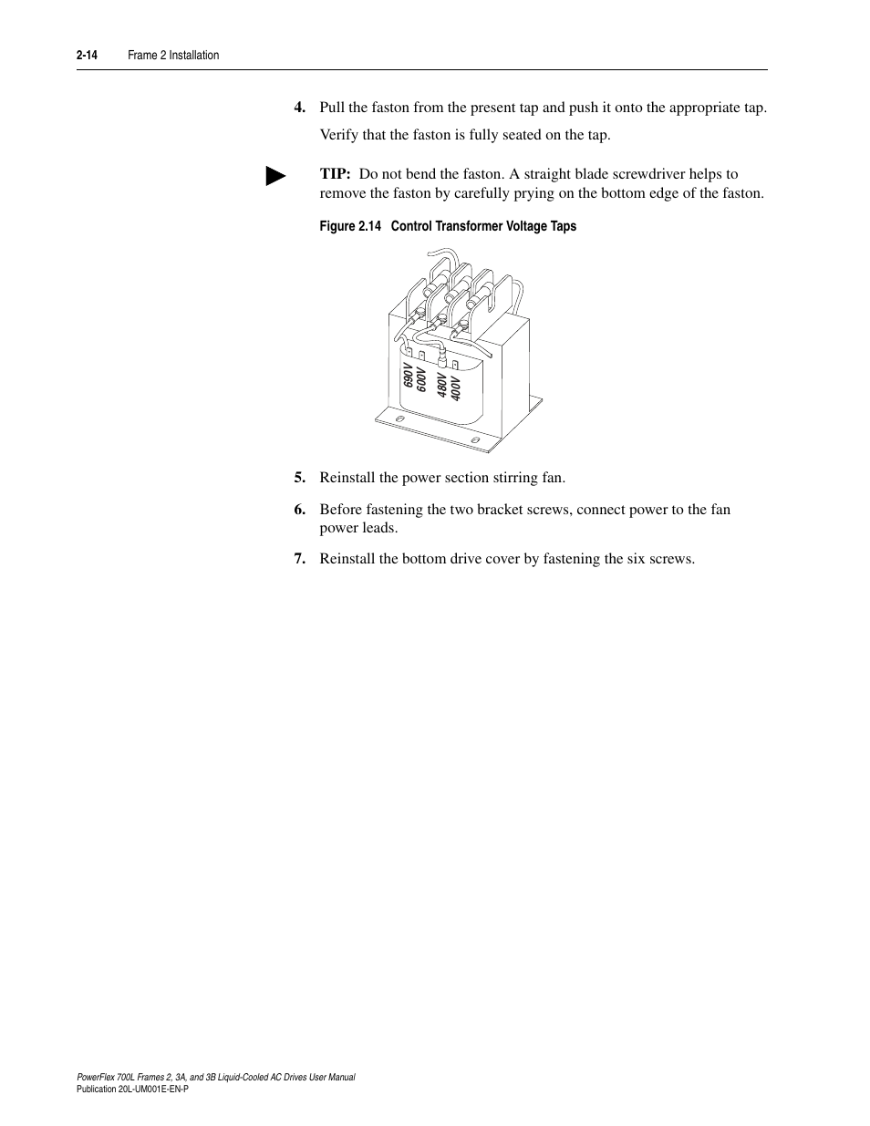 Rockwell Automation 20L PowerFlex 700L Liquid-Cooled Adjustable Frequency AC Drive User Manual | Page 40 / 156