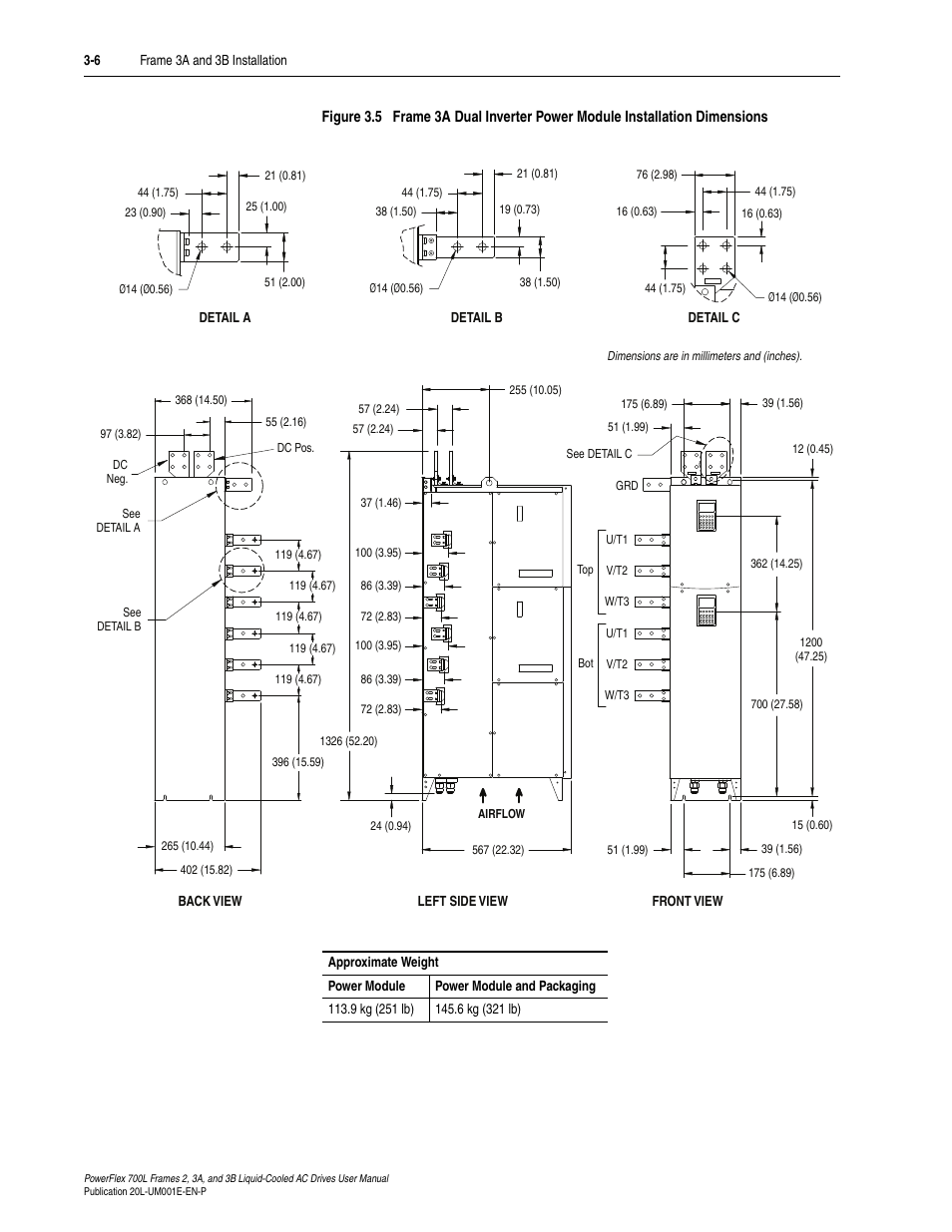 Rockwell Automation 20L PowerFlex 700L Liquid-Cooled Adjustable Frequency AC Drive User Manual | Page 54 / 156